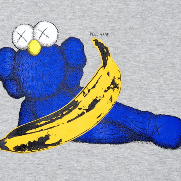 Uniqlo KAWS + Warhol Graphic Sweatshirt - Picture 4 of 6